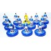 Subbuteo Andrew Table Soccer Everton FC 2018-19 on WSB Professional bases